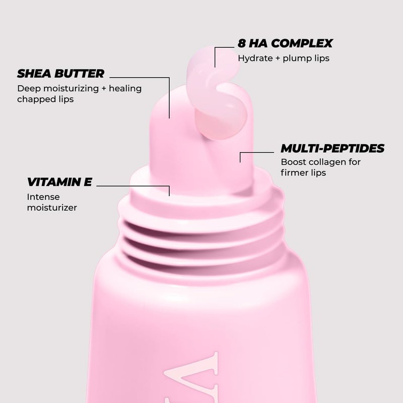 Vitamasques Lip Butter Balm Vanilla Creme, Korean Lip Balm - Peptide Lip Treatment - Lip Balm Hydrating - Light Tinted Lip balm - Made in Korea - 0.33 fl.oz - Image 3