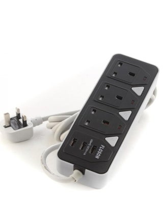 USB Power Plug, 3-Port Extension Cord, 3-Port USB Power Socket, Separate Switch for Each Socket, 2500W, Universal Charging Socket with Extension Cord (3m) - pzsku/Z73CE898F47CC2B5F4D2DZ/45/_/1739889568/d3bf6aeb-d665-486d-86fa-8cbc9eaa30e6