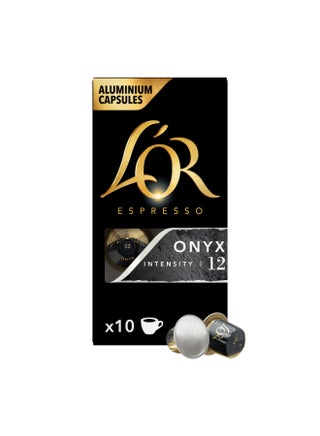 Espresso Onyx Intensity 12 Coffee Capsules