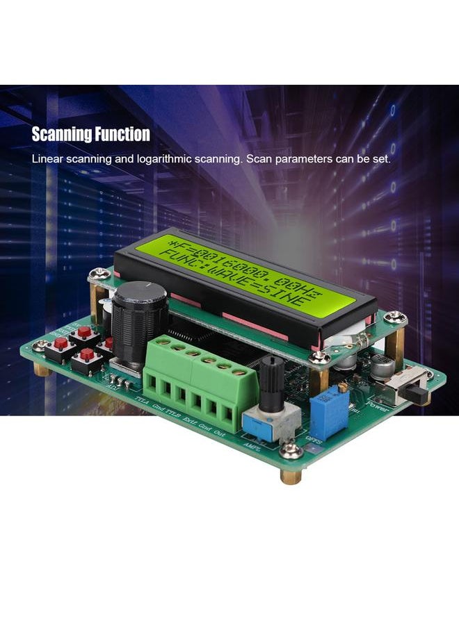 FY1005S Digital LED Display DDS Function Signal Generator 5MHZ Sine Frequency Counter Module