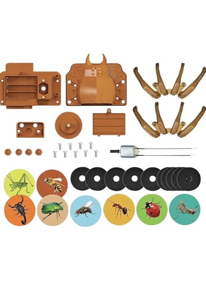4M KidzRobotix Disc Launcher SpiderBot – Build a Spider Robot That Launches Discs – Fun DIY STEM Science Kit for Kids Ages 8+ – Learn Mechanics, Motion & Aiming Skills | 00-03464 - Image 3