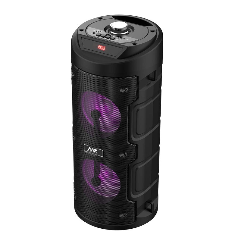 MZ M302 (Portable KAROAKE Speaker) Dynamic Thunder Sound with Karaoke Mic 4 X 2 Inch 10 W Bluetooth Speaker (Multicolor, Stereo Channel) - Image 1
