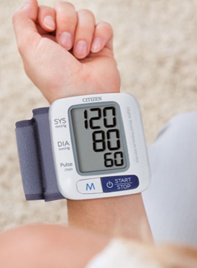 CITIZEN Digital Blood Pressure Monitor White CH-650 - Image 1