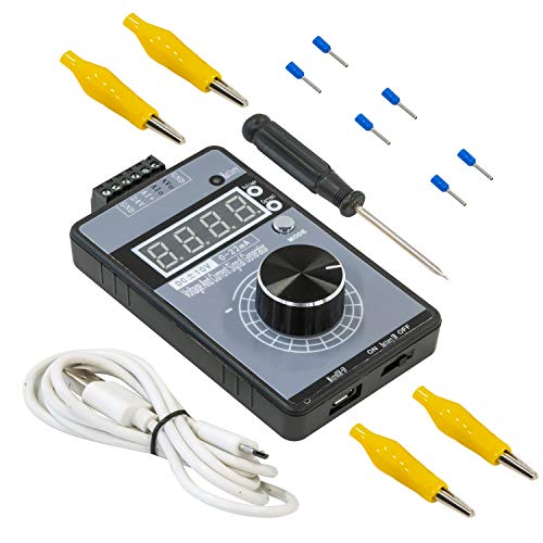 UCTRONICS DC ±10V 0/4-20mA Current Voltage Signal Generator, USB Power Supply Interface Analog Simulator for PLC and Panel Debugging, Device Testing, Frequency Converter, Flow Valve (Without Battery) - Image 1