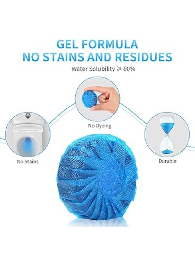 10 أقراص فوارة لتنظيف المرحاض تلقائيًا تزيل البقع والأوساخ من المرحاض - Image 3