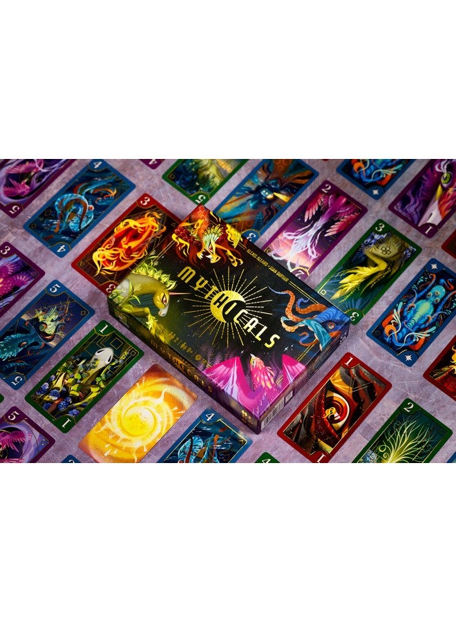 Repos Production Repos Production Mythicals Card Game - Master The Elements of Water, Air, Earth & Fire! Tactical Risk-Taking Strategy Game for Kids & Adults, Ages 8+, 2 Players, 15 Minute Playtime, Made  - Image 4