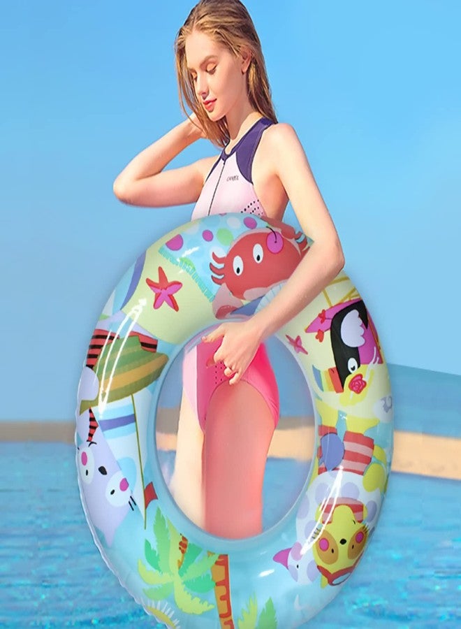Confidence Inflatable Swim Ring Blow Up Floating Tube for Kids Pack of 1 - Image 3