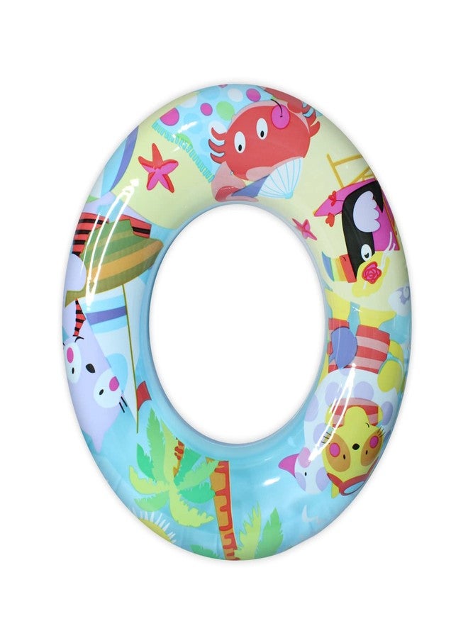 Confidence Inflatable Swim Ring Blow Up Floating Tube for Kids Pack of 1 - Image 1