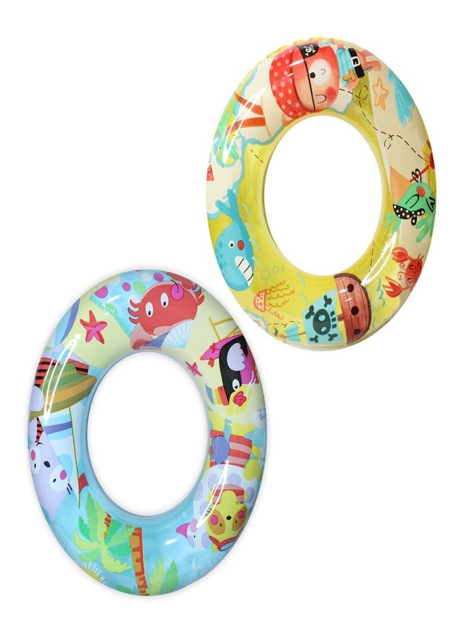 Confidence Inflatable Swim Ring Blow Up Floating Tube for Kids Pack of 1 - Image 4