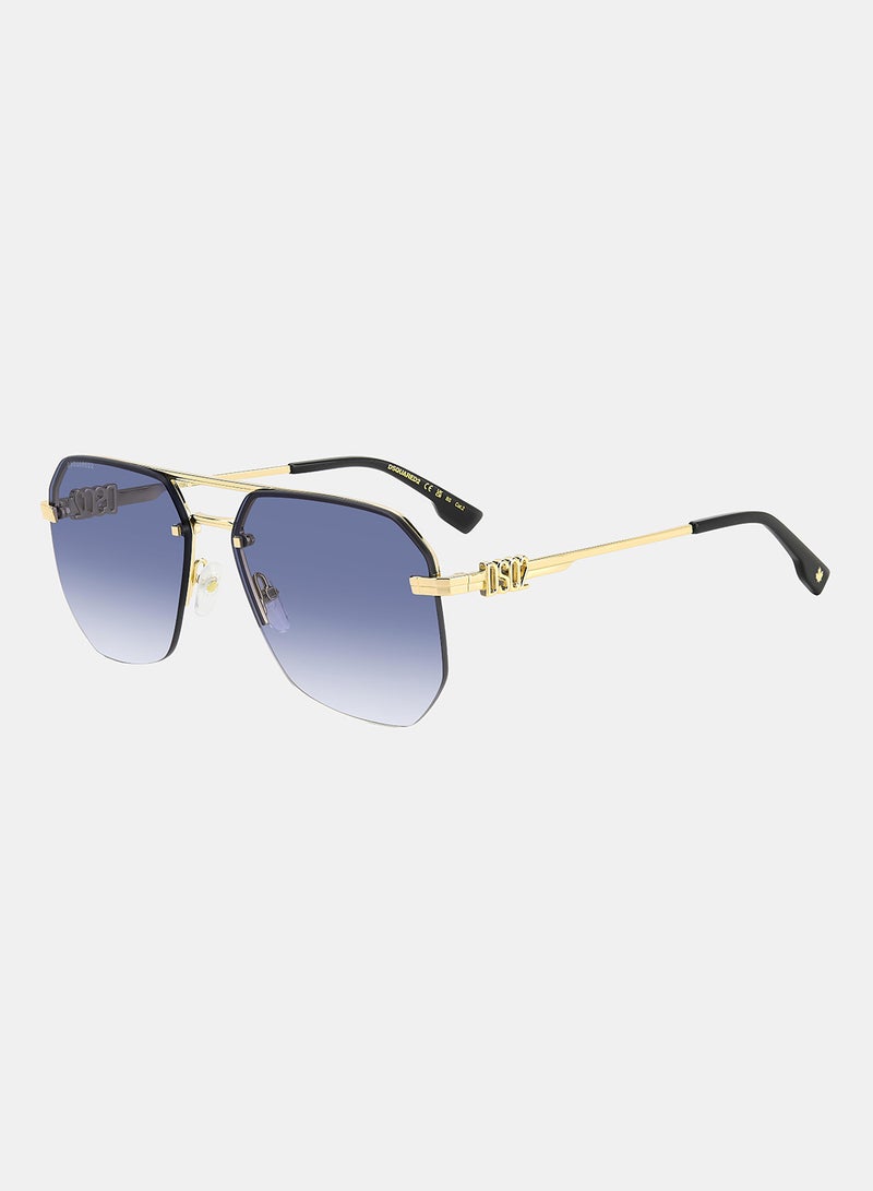 Dsquared Men Square Sunglasses 60 D2 0103/S - Image 1