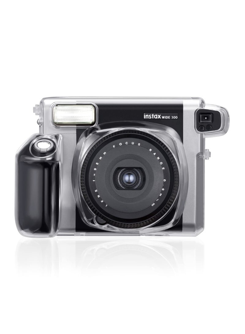 Excefore Ransparent Case, Crystal Hard Cover with Precise Cutout, Protective Case Clear Compatible with Fujifilm Instax Wide 300 Instant Film Camera  - Image 1