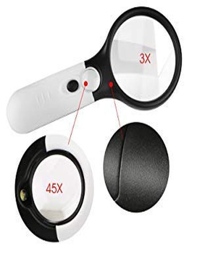 rhonnium عدسة مكبرة من رونيوم بتقريب 3X-3X، بوصلة، قارئ خرائط - Image 5