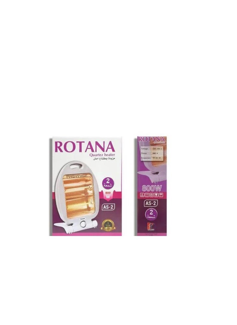 Rotana Electric Heater Generic 2 Candles -800 Watt As-2  - Image 4