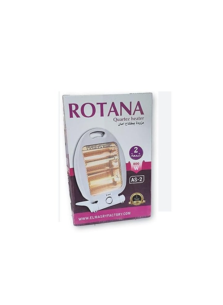 Rotana Electric Heater Generic 2 Candles -800 Watt As-2  - Image 2