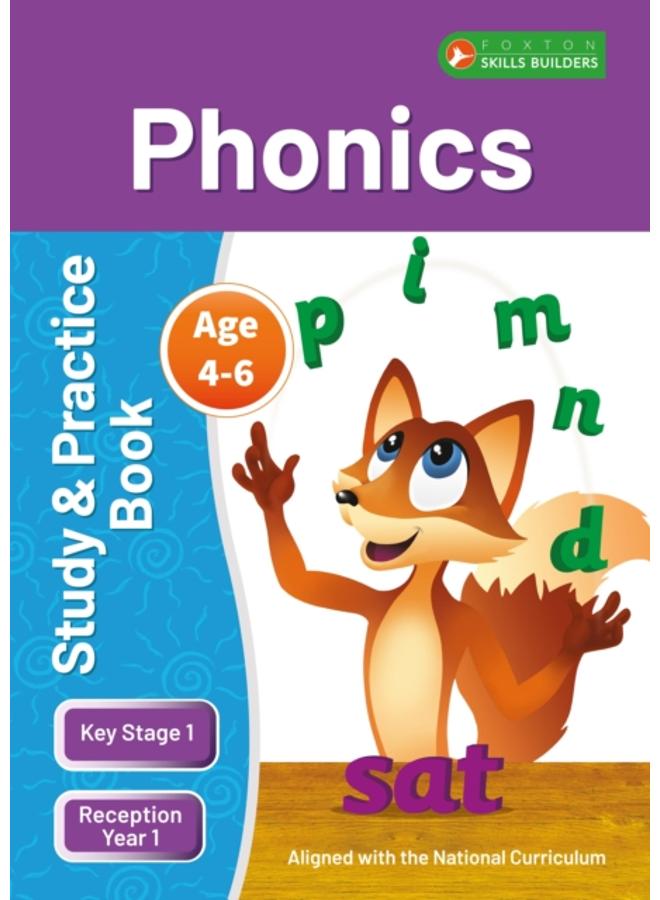 KS1 Phonics Study & Practice Book for Ages 4-6 (Reception -Year 1) Perfect for learning at home or use in the classroom : 4 