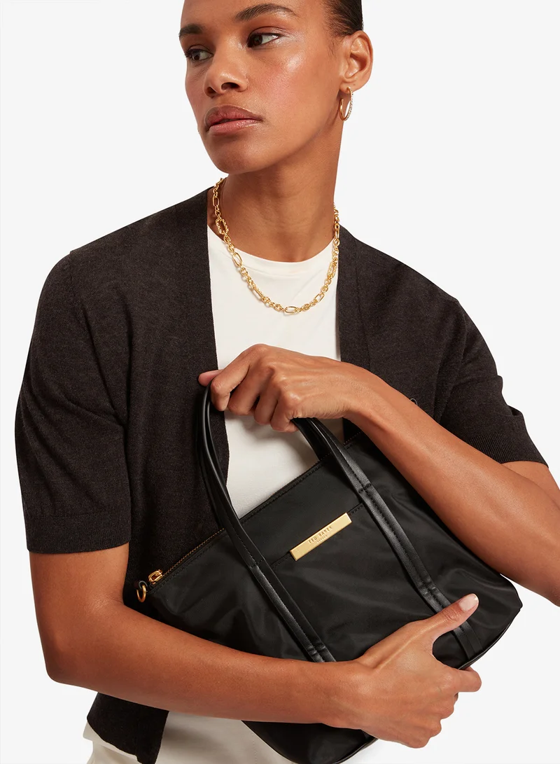 Ted Baker Nylon Mini Crossbody Tote Bag