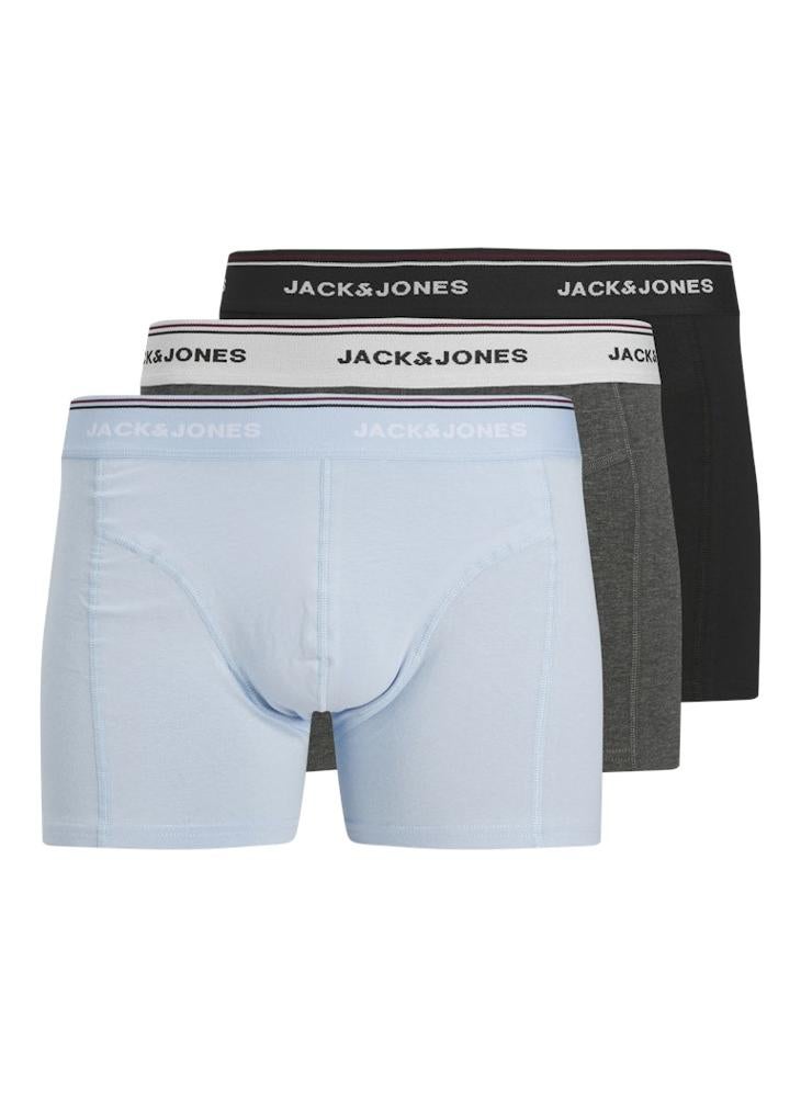 JACK & JONES 3 Pack Jacavery Solid Trunks - Image 1
