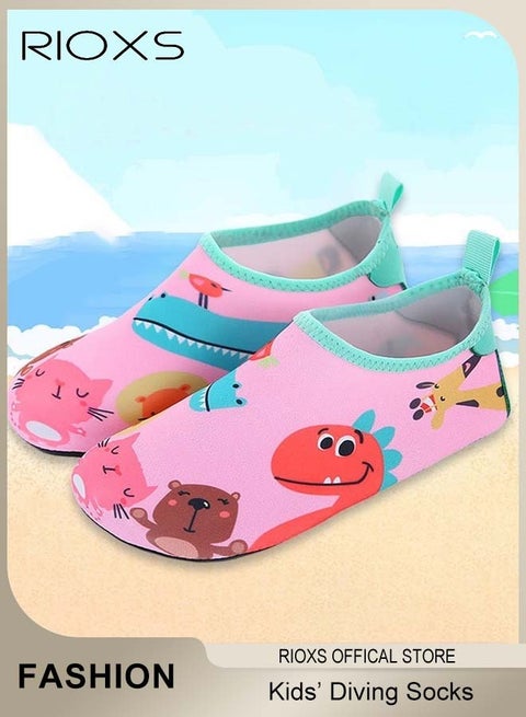 Water Shoes Beach Socks For Kids, Toddler Baby Girls Boys Barefoot, Quick-Dry Non-Slip Swim Socks, Quick-Dry Non-Slip Diving Socks, Sports Shoes For Kid In Beach Swimming Pool Water Park