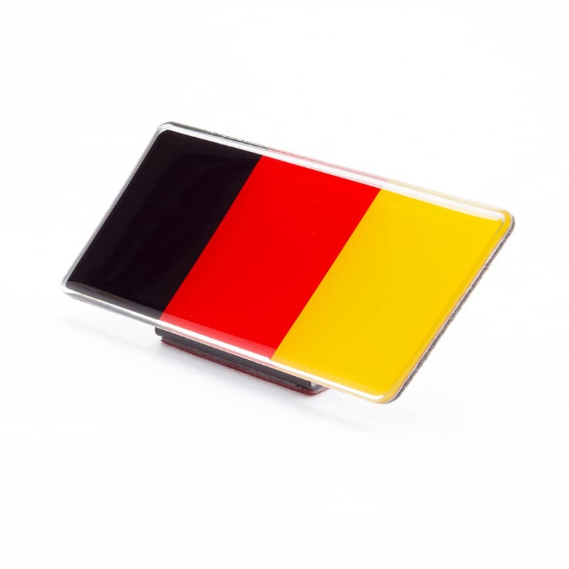 JINZHAO 3D Germany Flag Car Emblem Badge Fit Germany Car Body German Flag Sticker Bumper Decoration - Image 3