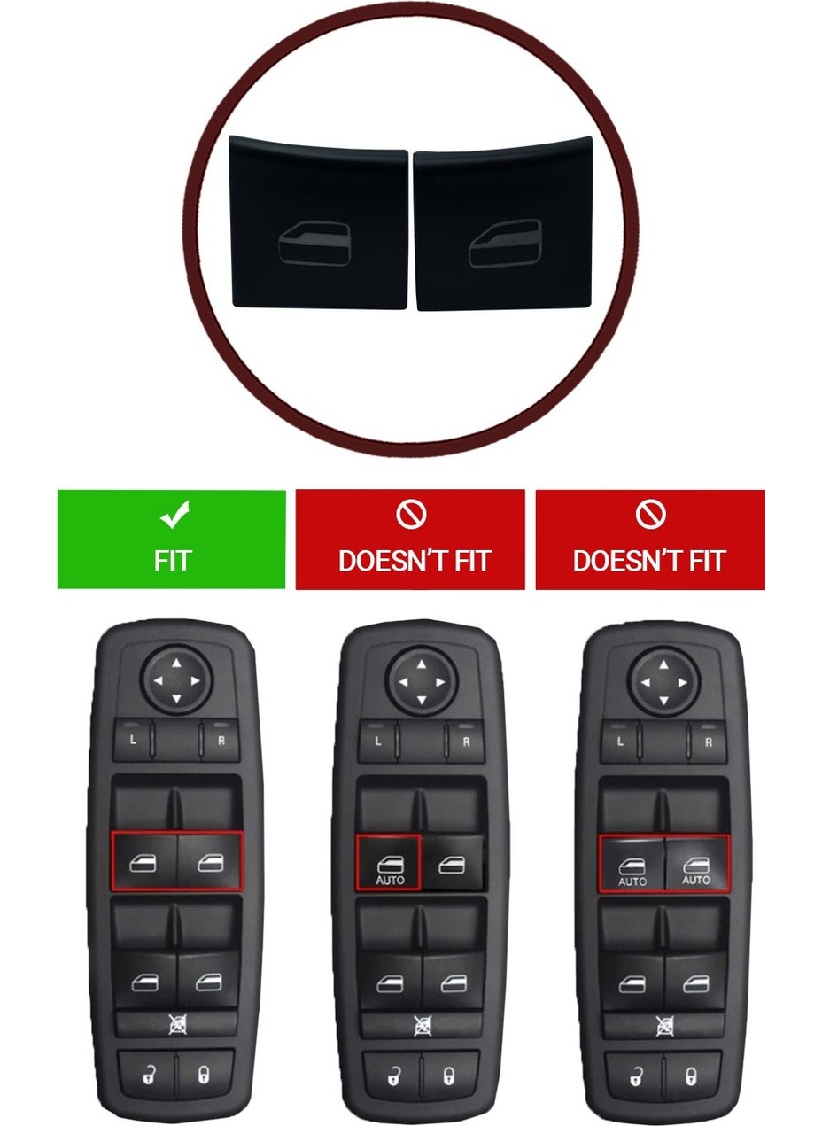Bross Otomotiv Bross Automotive BDP982 Window Switch Cover For Dodge Nitro Jeep Liberty 68039999AA  - Image 2