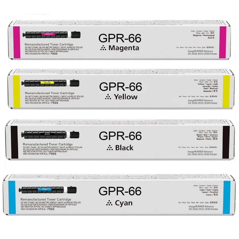SAIBOYA GPR66 GPR66 GPR 66 Toner Cartridge Use for ImageRUNNER Advance DX 3926i 3935i 3930i Printer 5753C003AA 5754C003AA 5755C003AA 5756C003AA Toner Black Magenta Yellow Cyan - Image 2