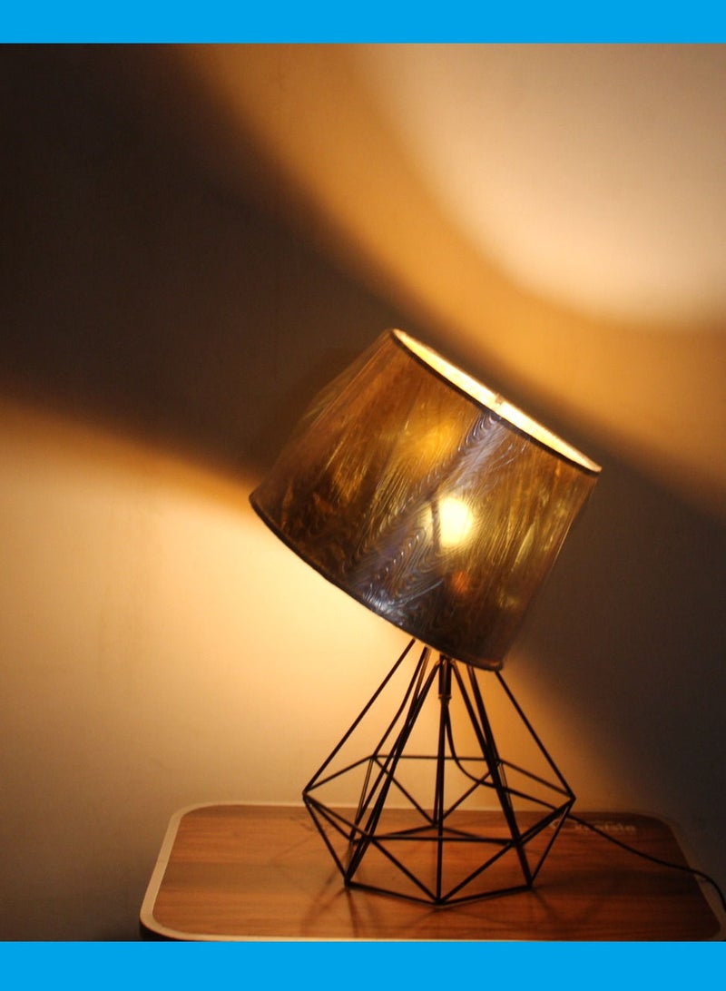 Table Lamp :fair Forgee Black color  - Image 5