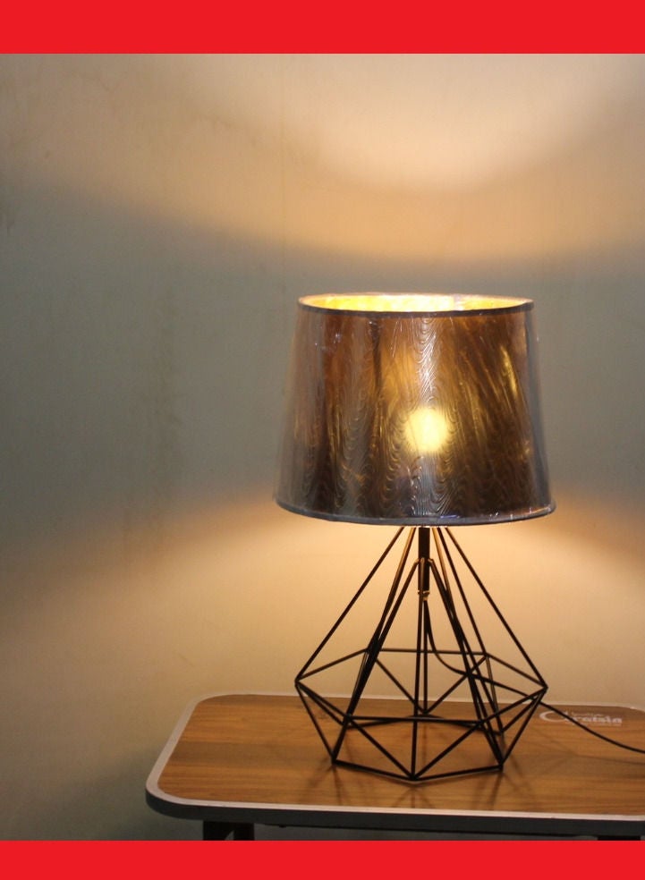 Table Lamp :fair Forgee Black color  - Image 2
