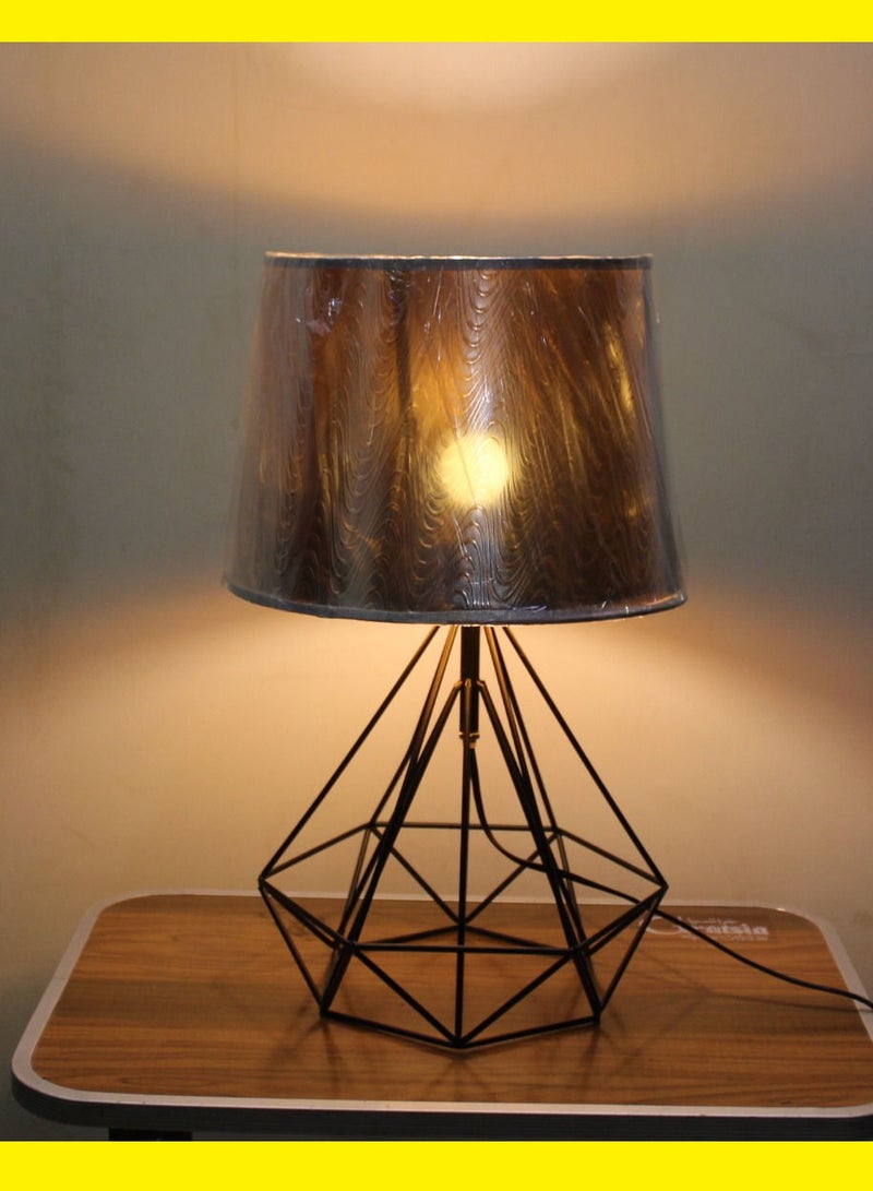 Table Lamp :fair Forgee Black color  - Image 3