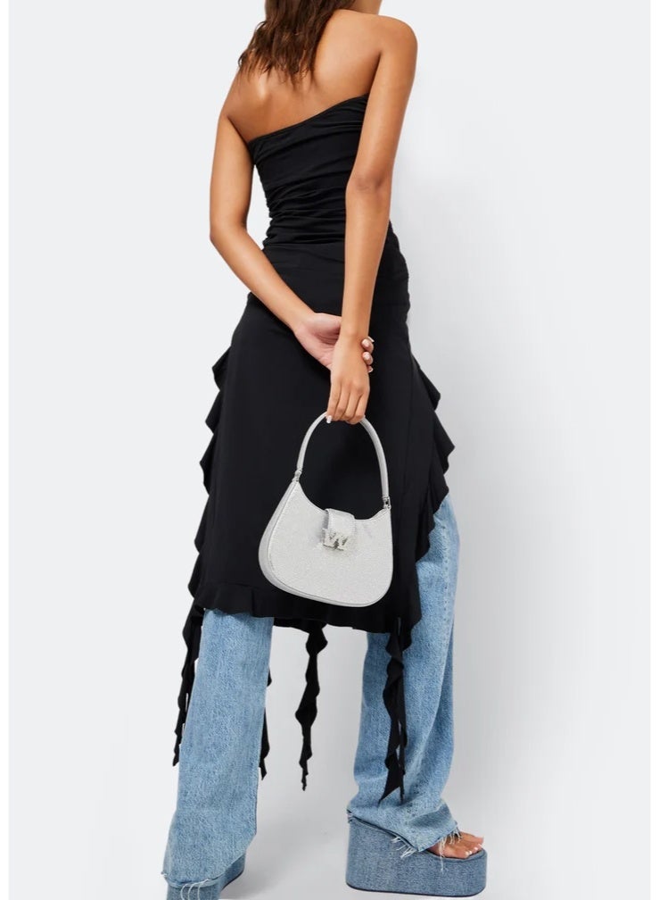 ALEXANDER WANG full rhinestone bag, all-rhinestone underarm bag - Image 4