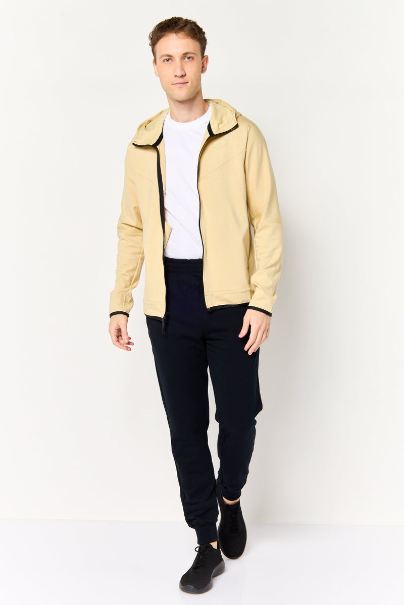 Nike Men Sportswear Fit Long Sleeve Outdoor Hoodie, Beige - Image 4