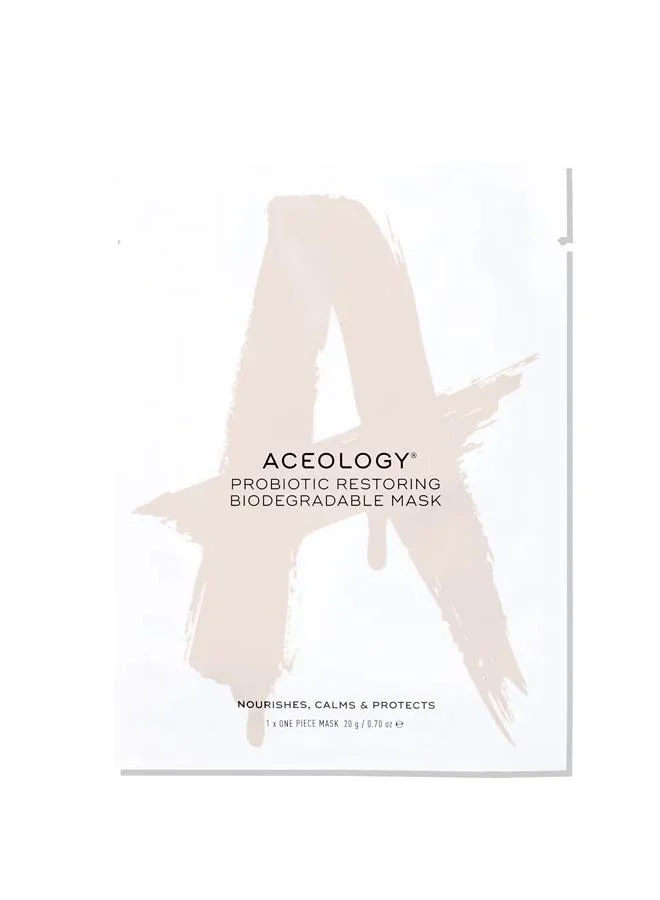 ACEOLOGY Probiotic Restoring Biodegradable Mask - 4 Pack