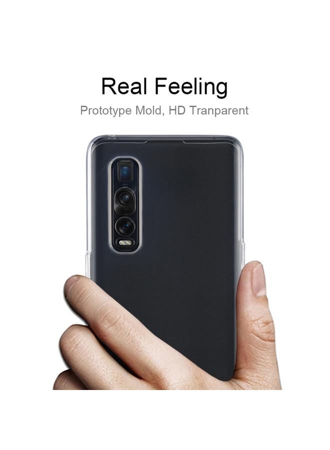 اس-توب جراب شفاف فائق النحافة لهاتف OPPO Find X2 Pro مصنوع من مادة TPU - Image 3