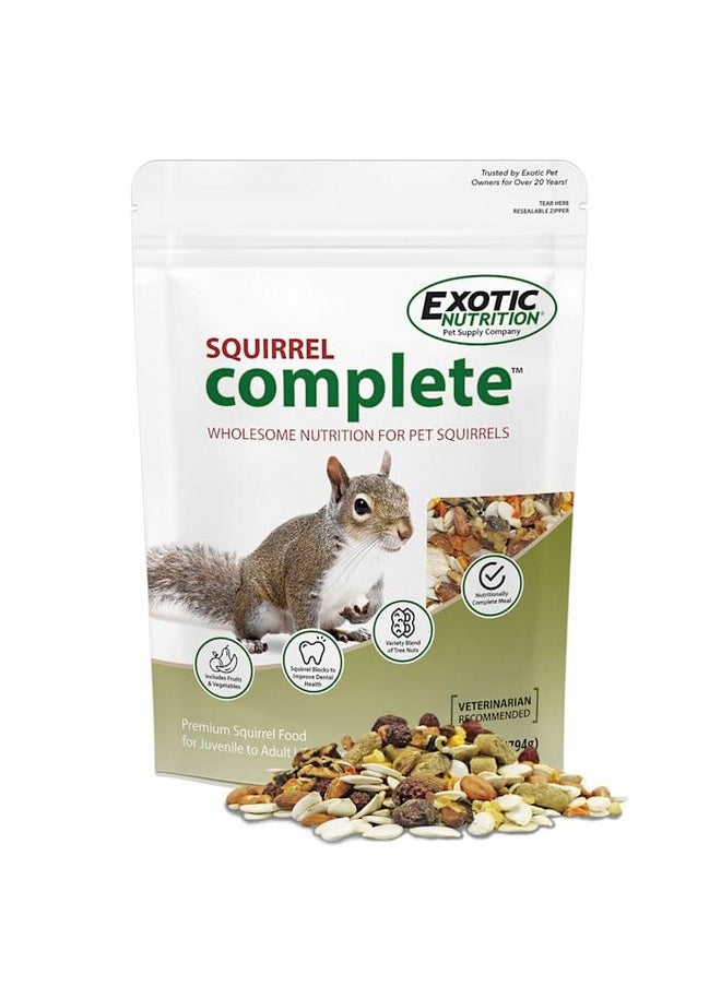 EXOTIC NUTRITION Squirrel Complete (1.75 lb.) - Healthy Natural Food - Nutritionally Complete Diet for Pet & Captive Squirrels - Ground Squirrels, Grey Squirrels, Flying Squirrels, & Chipmunks  - Image 3