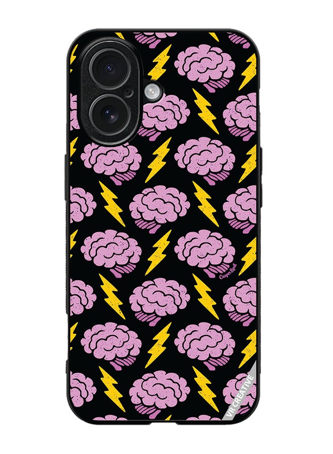 Protective Case Cover For Apple iPhone 17 Thunder Design Multicolour