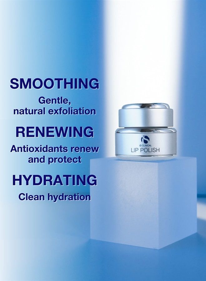 iS CLINICAL Lip Polish, Gentle Lip Scrub; Lip Exfoliator  - Image 2