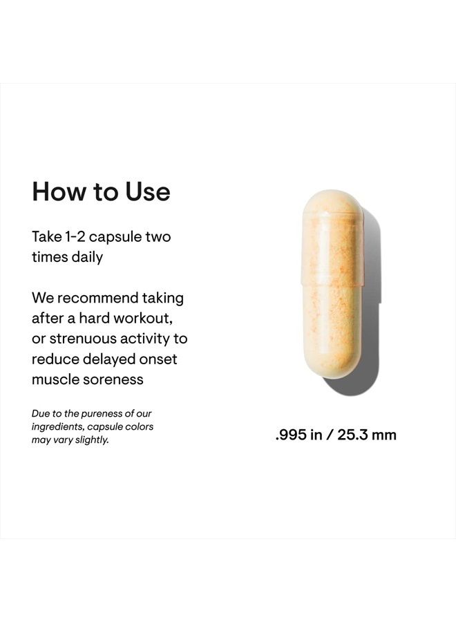 Thorne كركمين فيتوسوم 500 ملغ (ميريفا) - إطلاق مستدام، مدروس سريرياً، امتصاص عالي - يدعم الاستجابة الصحية في المفاصل والعضلات - 120 كبسولة - 60 حصة - Image 4