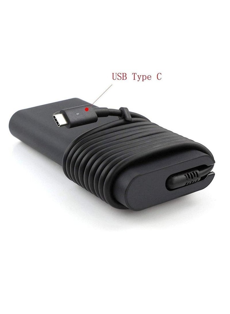 Terabyte For Dell 5280 5480 5580 7390 7370 65W TYPE-C USB-C Thunderbolt 3 Power Adapter Charger(US - Image 4