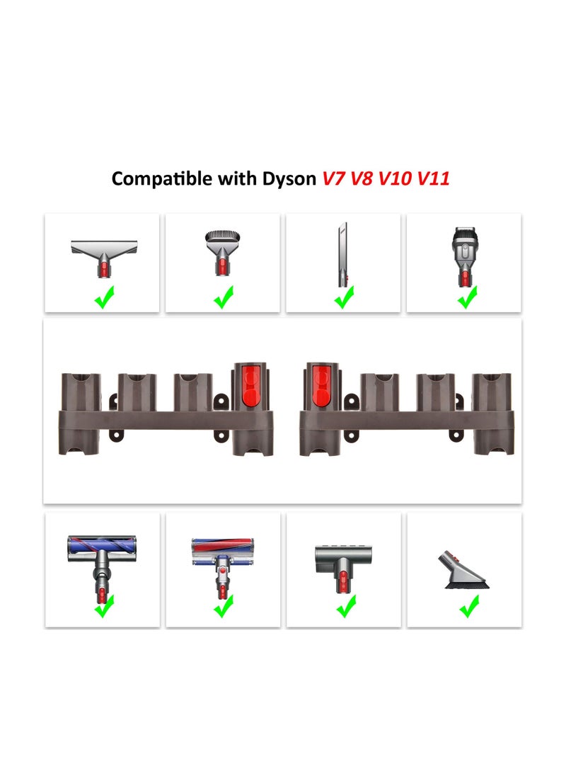 KASTWAVE - KASTWAVE Accessories Mount Holder for Dyson Accessories Mount for Dyson V15 V8 V7 V10 V11and Compatible with Docking Station Wall Mount Attachments - Image 1