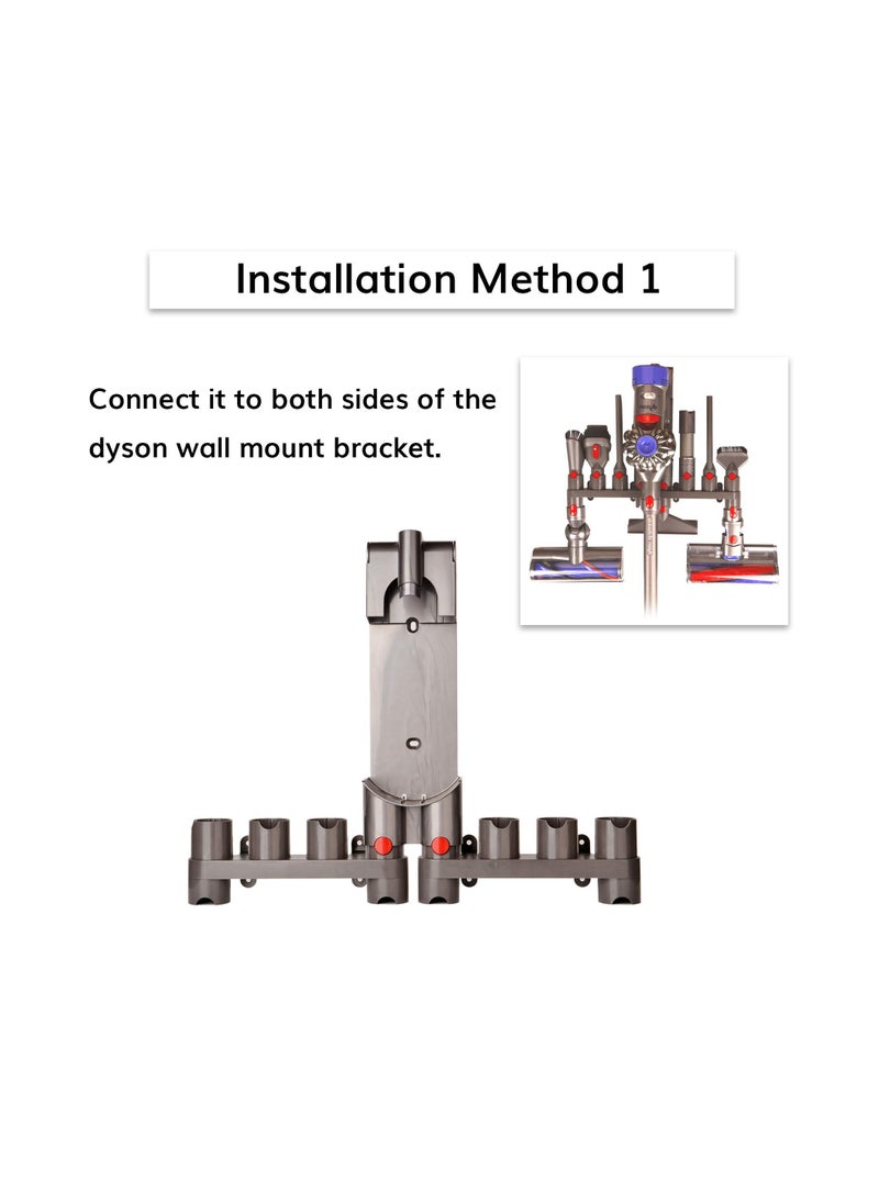 KASTWAVE - KASTWAVE Accessories Mount Holder for Dyson Accessories Mount for Dyson V15 V8 V7 V10 V11and Compatible with Docking Station Wall Mount Attachments - Image 1