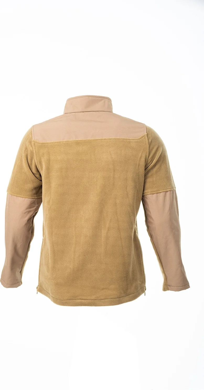 Karcamp 5-Pocket Unisex Fleece Coat with Pocket Flap