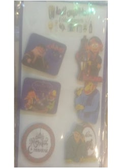 Generic Ramadan Refrigerator Magnet - 6 Pcs Multicolor ( Design May Vary )  - Image 4