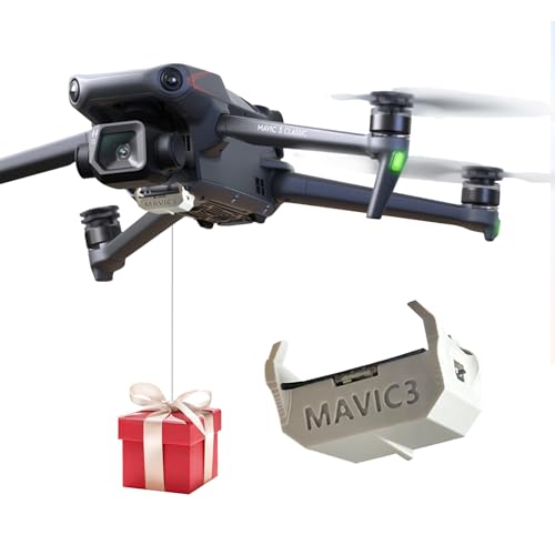 HENWAFX Payload Airdrop System for DJI Mavic 3 is Suitable for Transporting Equipment such as, Weddings, and Rescues. It is also Compatible With Mavic Mavic 3 Accessories (Mavic 3) - Image 1