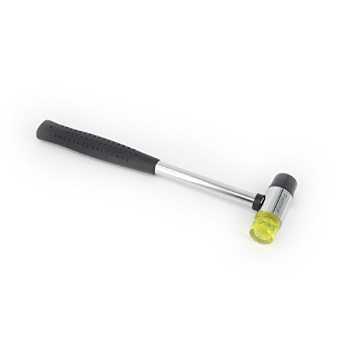JDYYICZ 25MM Dual Head Nylon Rubber Hammer Jewelers Metal Mallet - Image 1