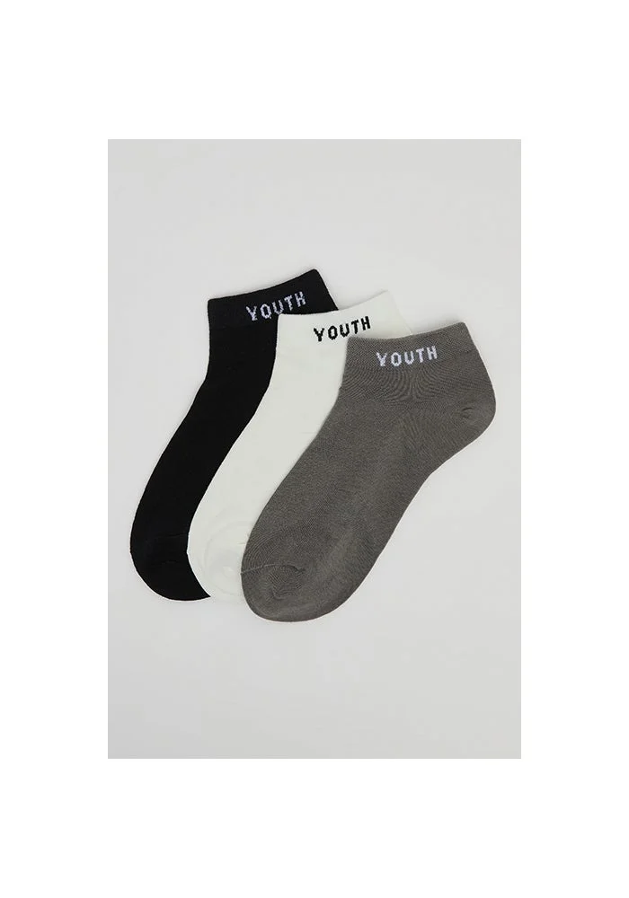 أر أند بي 3 Pack Ankle Socks