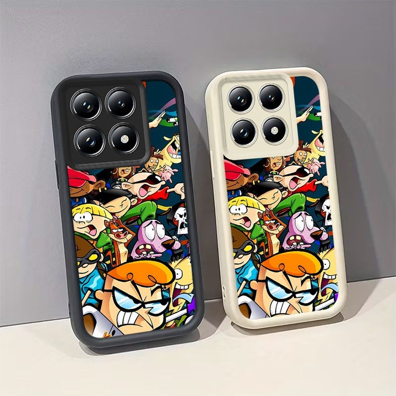 Phone Case Vintage Retro Shock Proof Anti Fouling Soft Phone Case Cartoon Frenzy Design for Itel A70 A80 Infinix Hot 20 TECNO RS4 GT10 GT20 Pro - Image 5