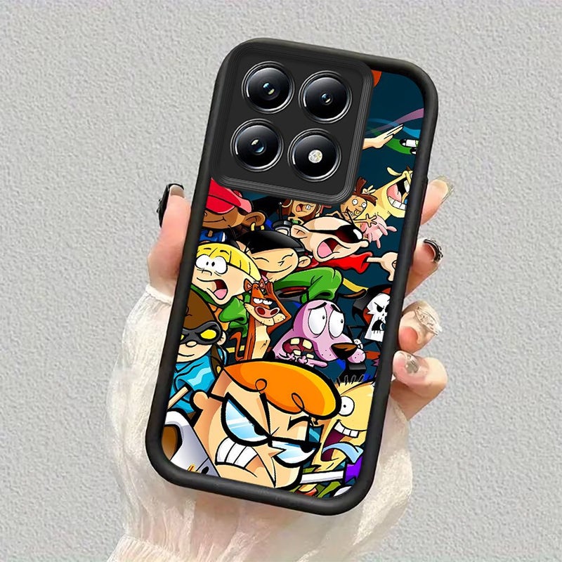Phone Case Vintage Retro Shock Proof Anti Fouling Soft Phone Case Cartoon Frenzy Design for Itel A70 A80 Infinix Hot 20 TECNO RS4 GT10 GT20 Pro - Image 4