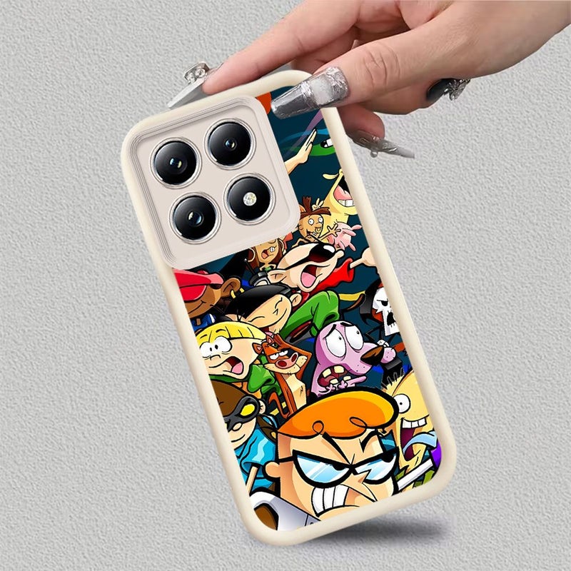 Phone Case Vintage Retro Shock Proof Anti Fouling Soft Phone Case Cartoon Frenzy Design for Itel A70 A80 Infinix Hot 20 TECNO RS4 GT10 GT20 Pro - Image 2