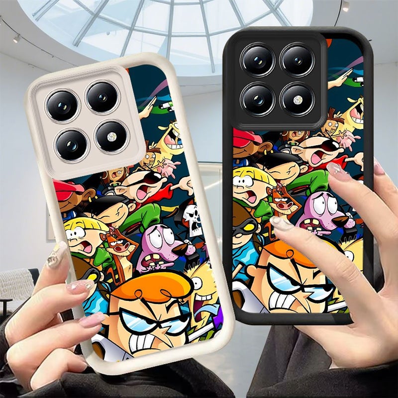 Phone Case Vintage Retro Shock Proof Anti Fouling Soft Phone Case Cartoon Frenzy Design for Itel A70 A80 Infinix Hot 20 TECNO RS4 GT10 GT20 Pro - Image 1