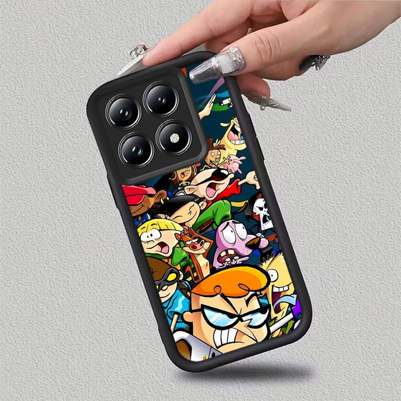 Phone Case Vintage Retro Shock Proof Anti Fouling Soft Phone Case Cartoon Frenzy Design for Itel A70 A80 Infinix Hot 20 TECNO RS4 GT10 GT20 Pro - Image 3