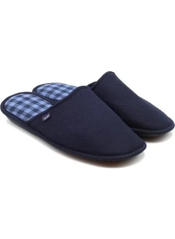 Twigy Tw Square 20 Navy Blue Men's Home Slippers